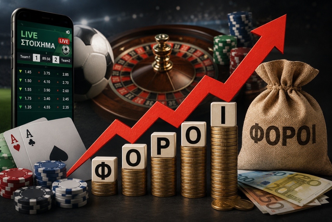 Φόρος παικτών στα online τυχερά παιχνίδια: Τι αλλάζει το καλοκαίρι του 2026
